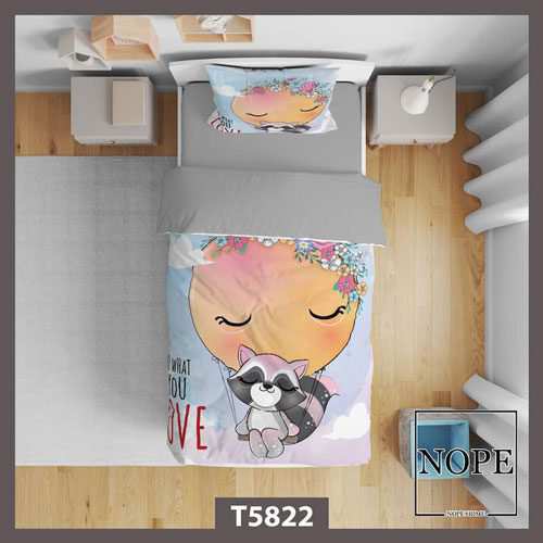 روتختی کودک طرح فانتزی کارتونی مدل T5822 نوپه هوم