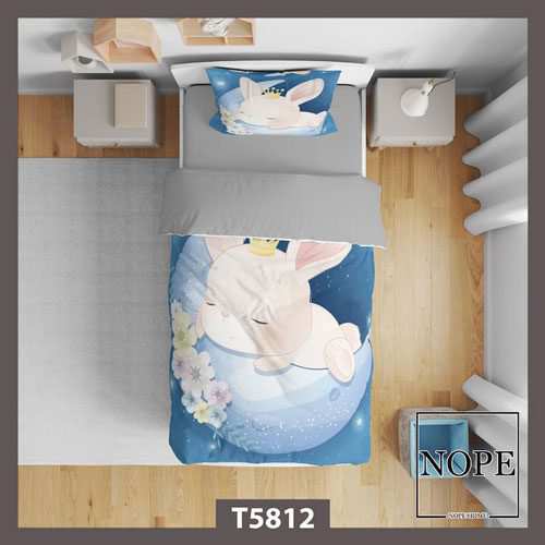 روتختی کودک طرح خرگوش فانتزی کارتونی مدل T5812 نوپه هوم