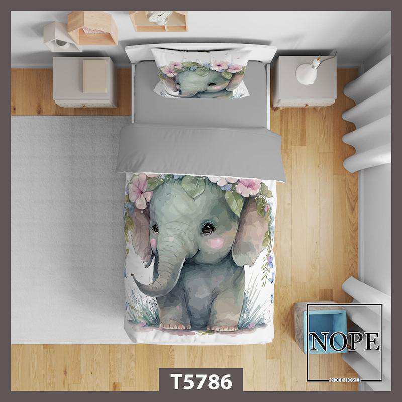 روتختی کودک طرح فیل مدل T5786 نوپه هوم