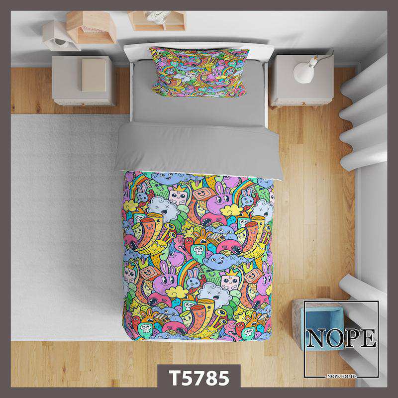 روتختی کودک طرح فانتزی مدل T5785 نوپه هوم