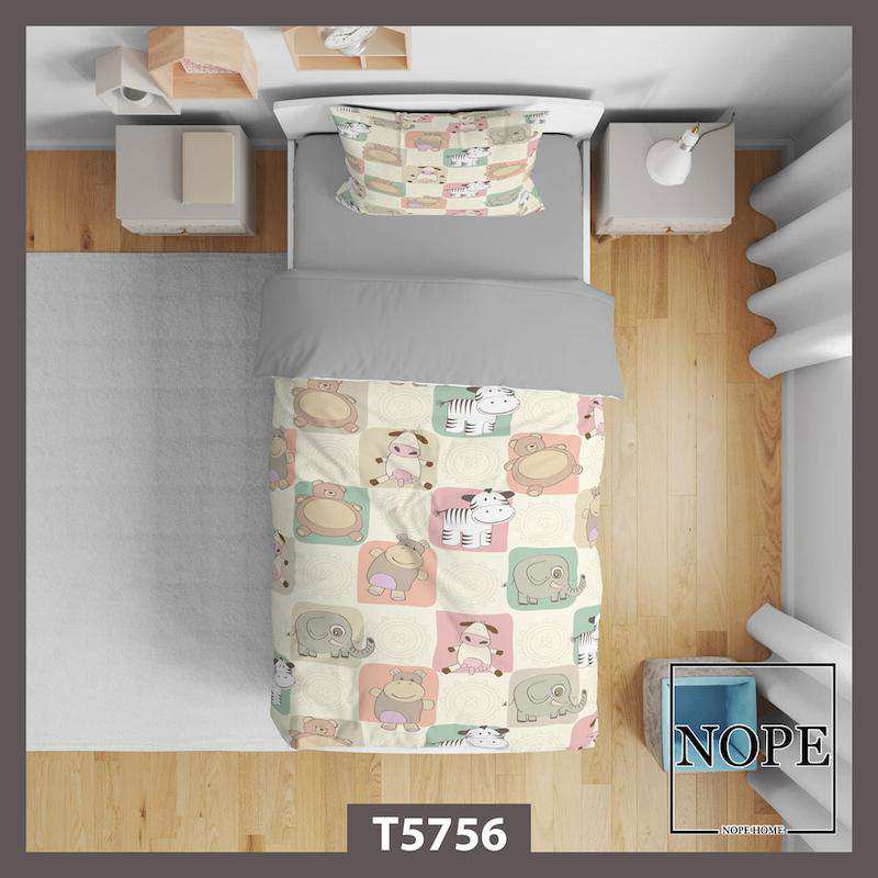 روتختی کودک طرح حیوانات مدل T5756 نوپه هوم