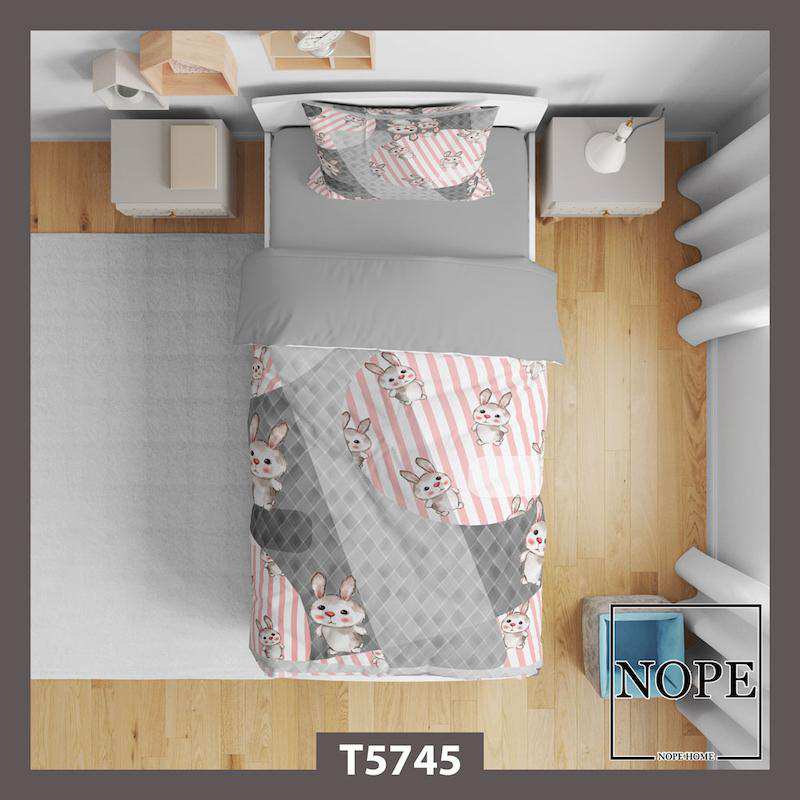 روتختی کودک طرح خرگوش مدل T5745 نوپه هوم