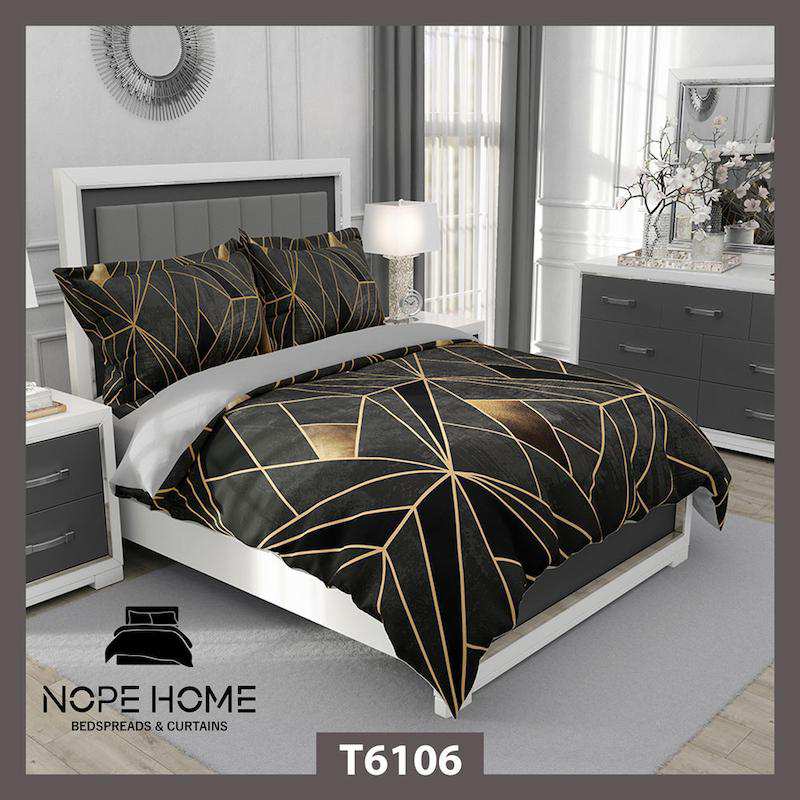 روتختی طرح هندسی لوکس مدل T6106 نوپه هوم