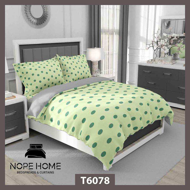 روتختی طرح خال خالی بهاری مدل T6078 نوپه هوم