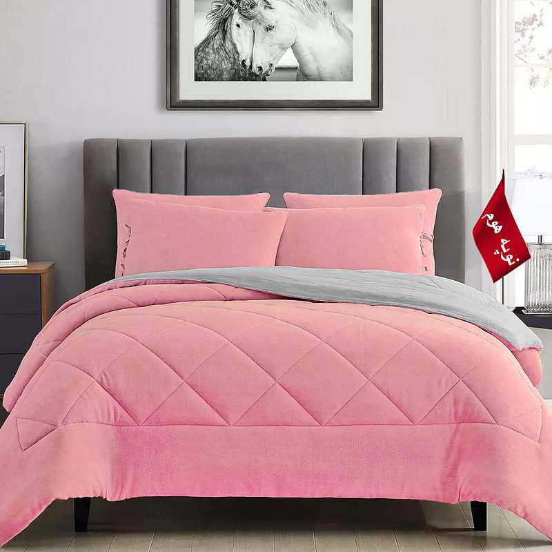 روتختی مینیمال کتان مخمل طرح لوزی نوپه هوم