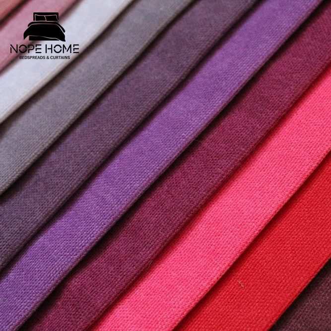 روتختی مینیمال کتان مخمل طرح لوزی نوپه هوم