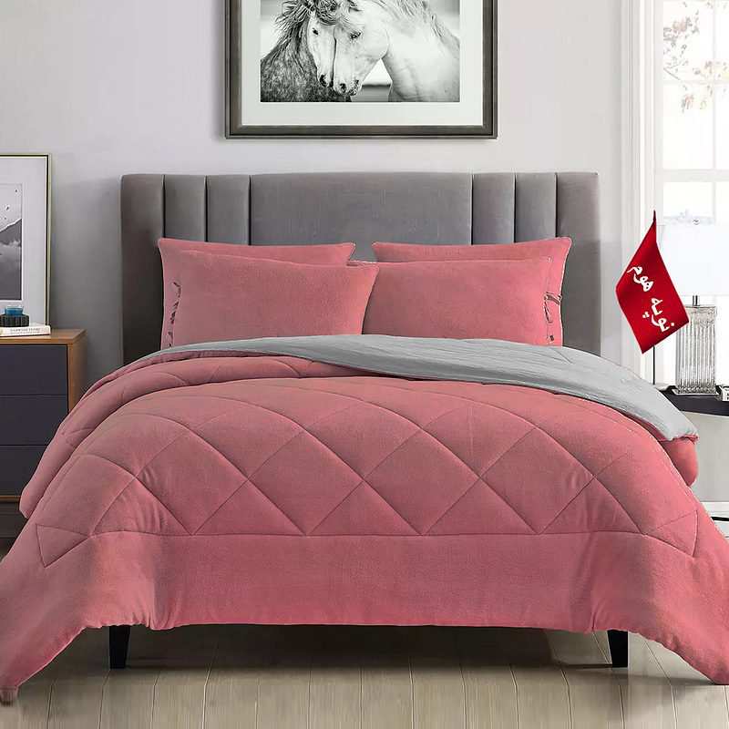 روتختی مینیمال کتان مخمل طرح لوزی نوپه هوم