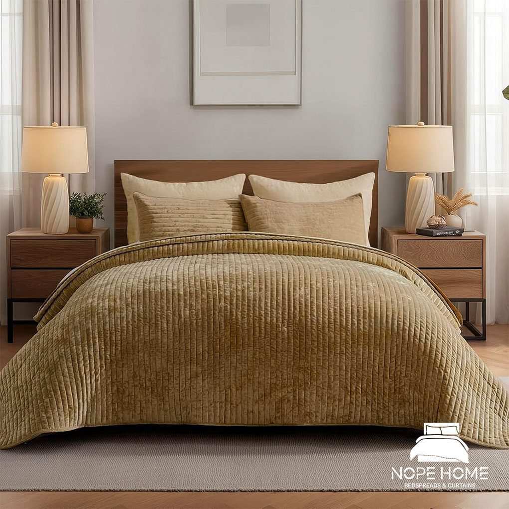 روتختی کاوری مخمل پلیسه رویال نوپه هوم