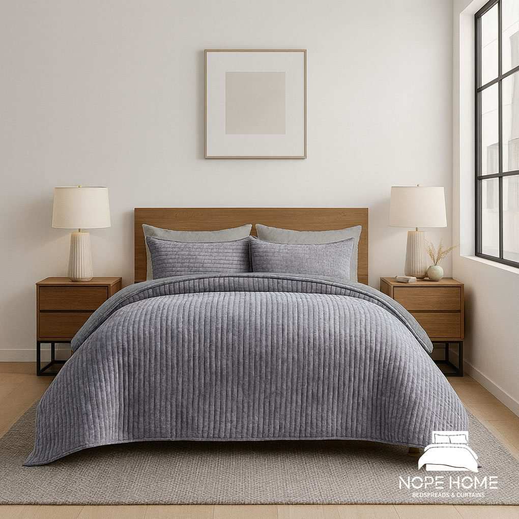 روتختی کاوری مخمل پلیسه رویال نوپه هوم