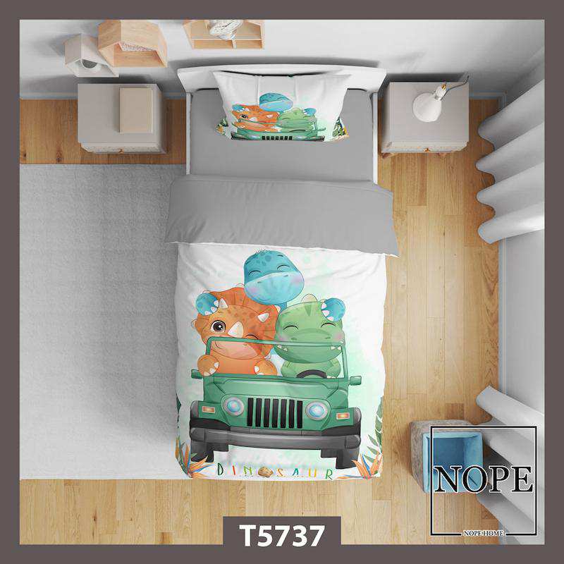 روتختی کودک طرح ماشین مدلT5737 نوپه هوم