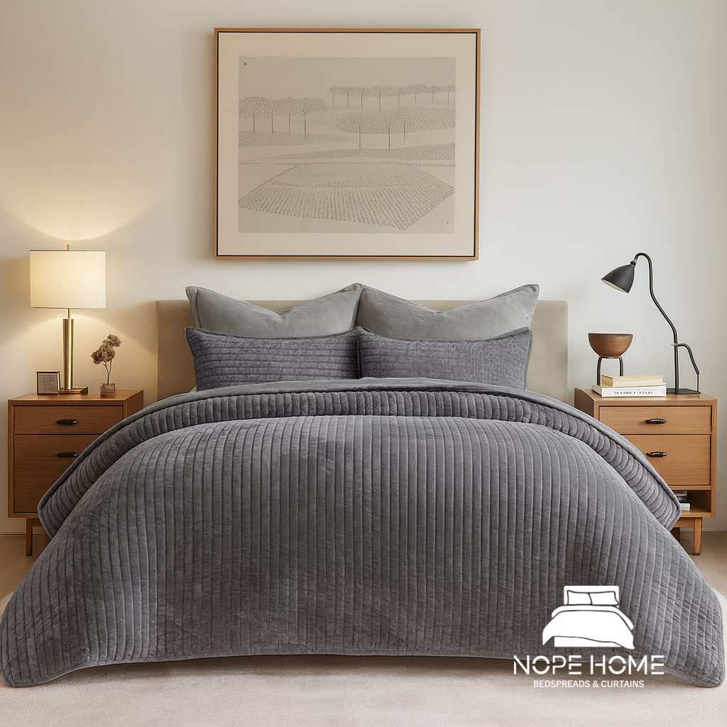 روتختی کاوری مخمل پلیسه رویال نوپه هوم