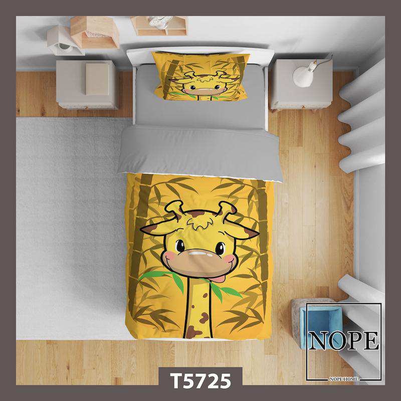 روتختی کودک طرح زرافه خندان مدل T5725 نوپه هوم