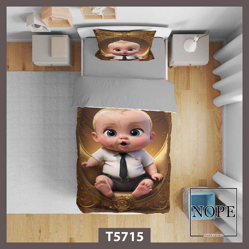 روتختی کودک طرح بچه رییس مدل T5715 نوپه هوم