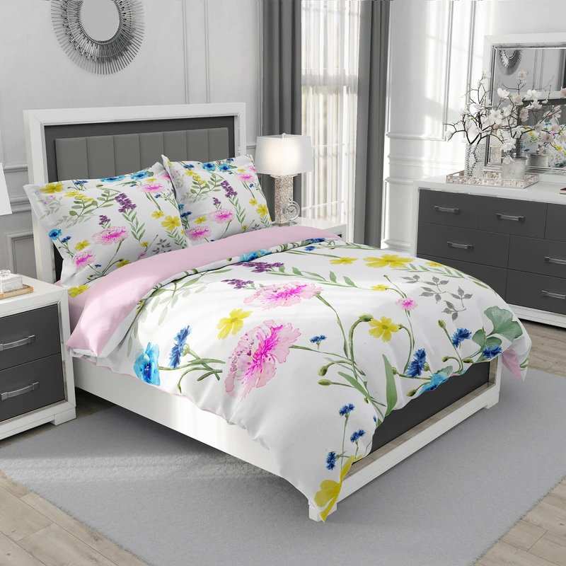 روتختی طرح گلدار مدل T4800 نوپه هوم