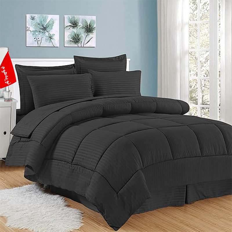 سرویس روتختی طرح بیسیک راه راه هتلی نوپه هوم