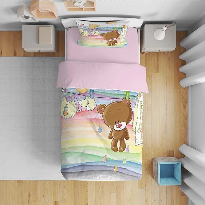 روتختی کودک طرح تدی مدل T4928 نوپه هوم