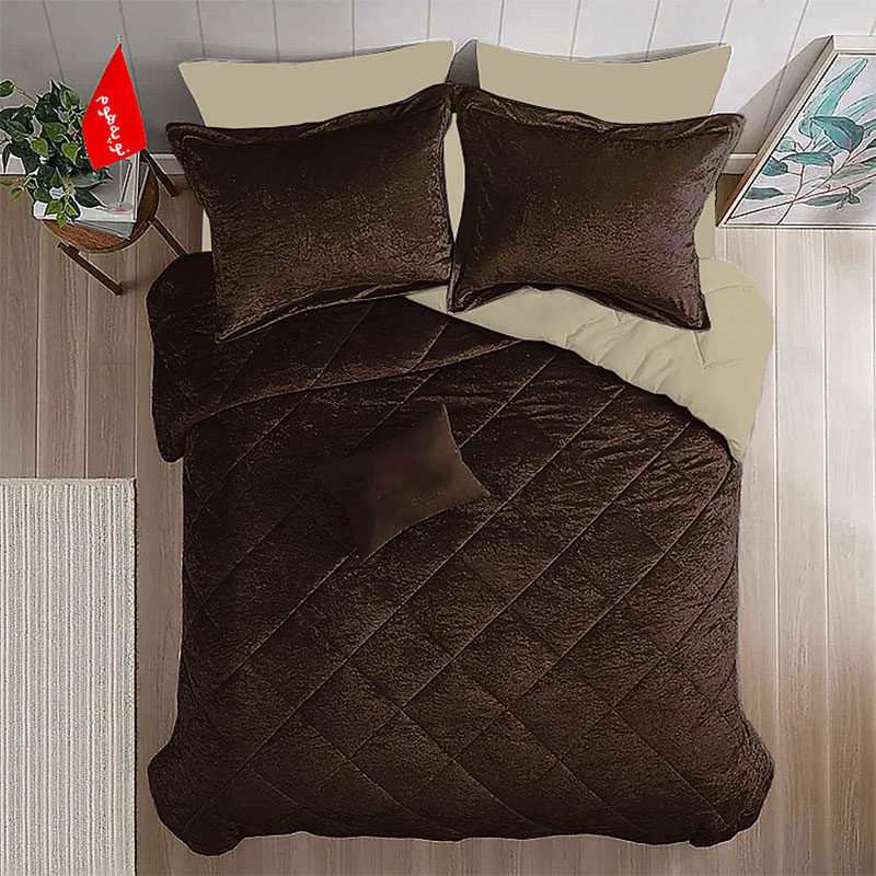 روتختی مینیمال مخمل طرح لوزی نوپه هوم