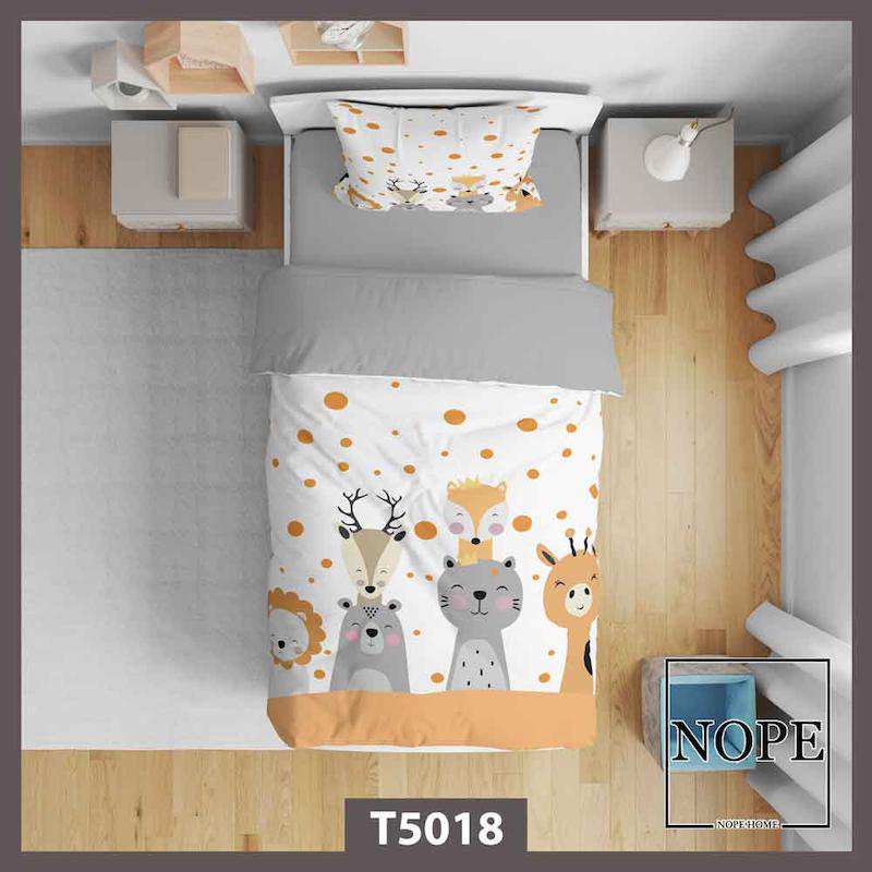 روتختی کودک طرح حیوانات مدل T5018 نوپه هوم