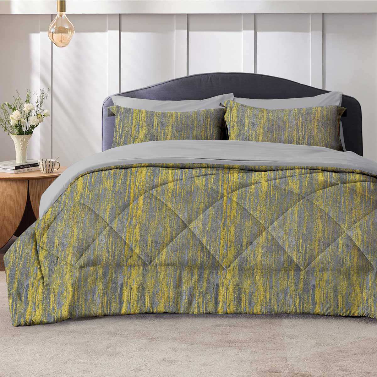 سرویس روتختی مخمل شانل سیلور نوپه هوم