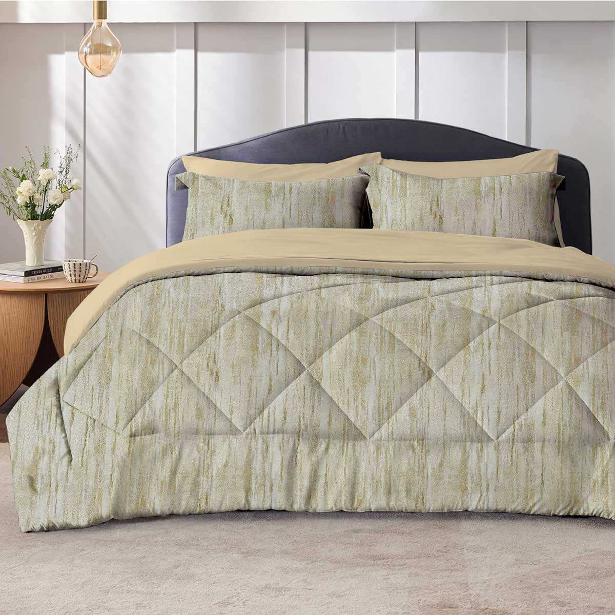 سرویس روتختی مخمل شانل سیلور نوپه هوم