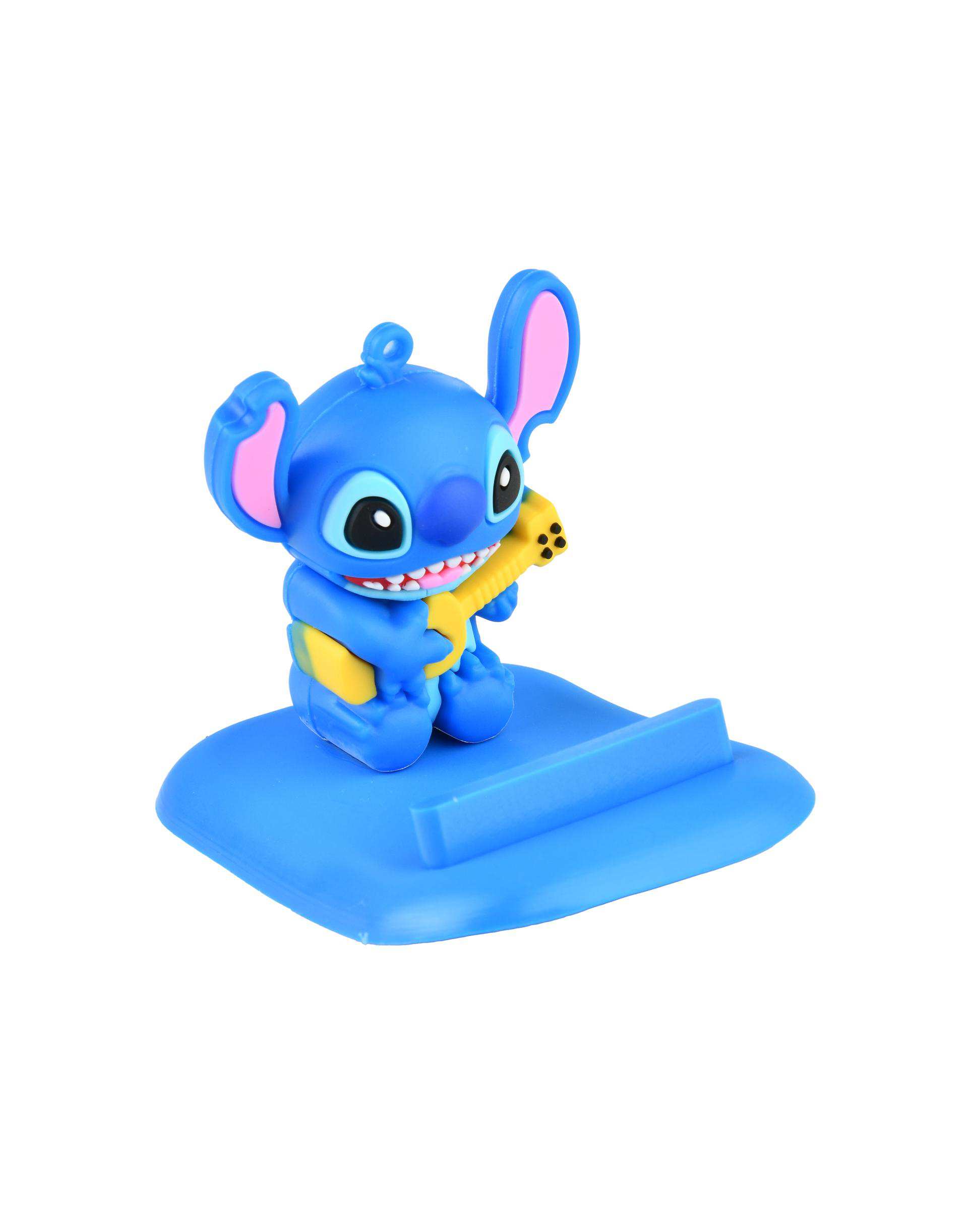 پایه نگه دارنده موبایل و تبلت سیلیکونی آبی مدل استیج کد 2