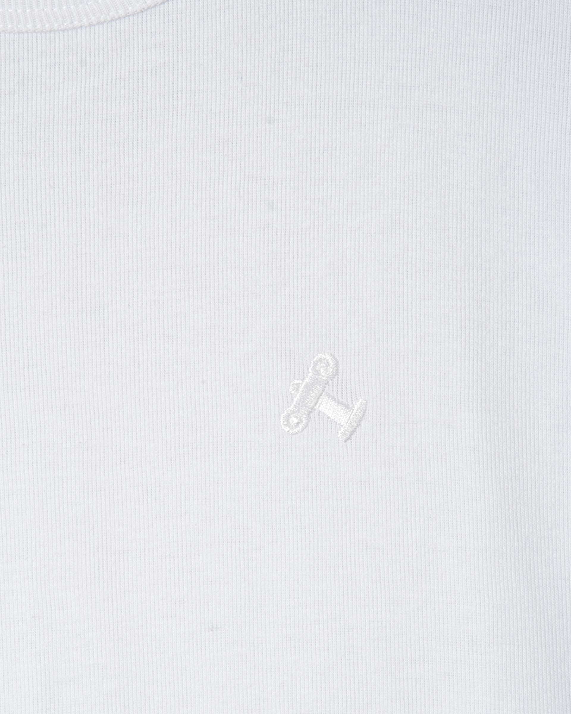 زیرپوش پسرانه نخی سفید Iana بسته دو عددی 