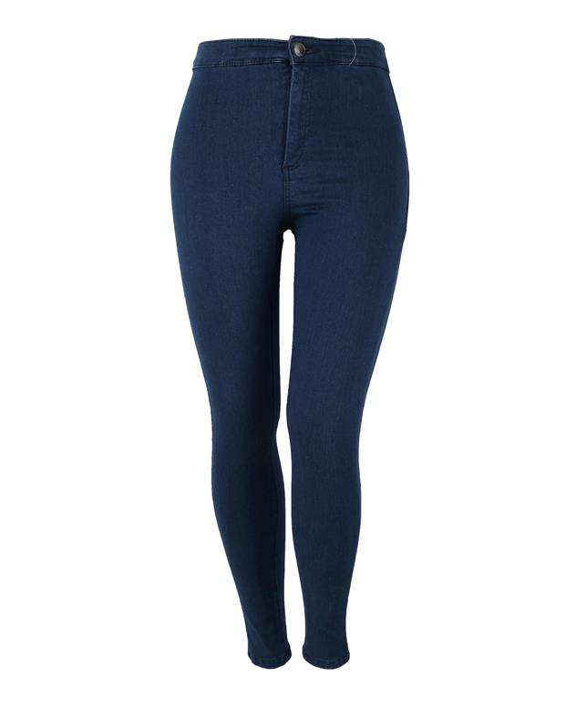 شلوار جین چسبان زنانه آبی تیره TOP SHOP