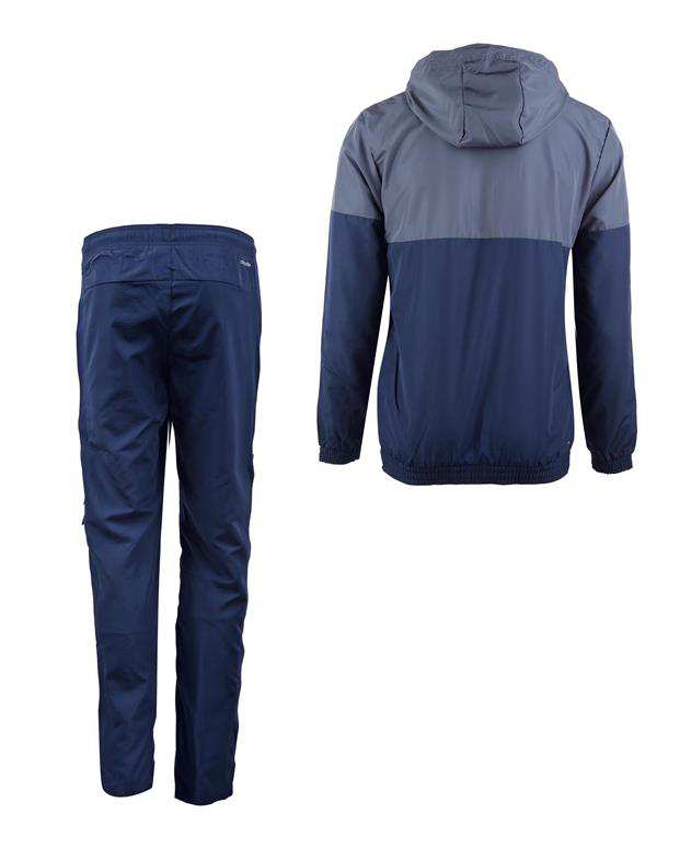 ست ورزشی مردانه طوسی سرمه‌ای‌ Adidas TS TRAIN WV