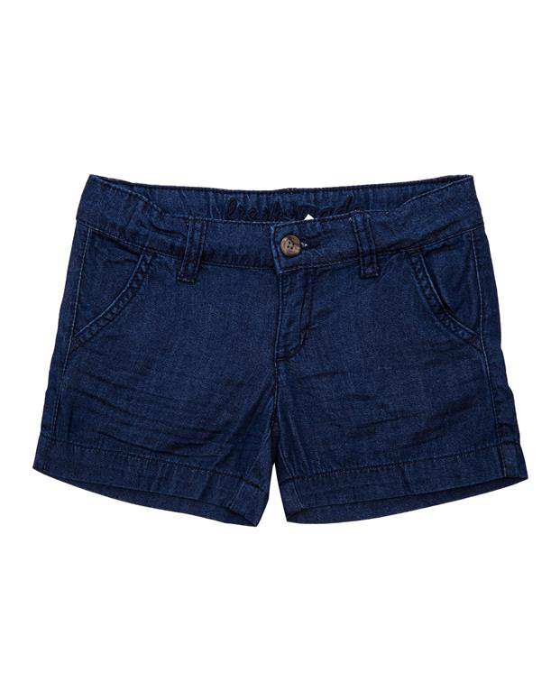 شلوارک نخی دخترانه آبی تیره Joe Fresh