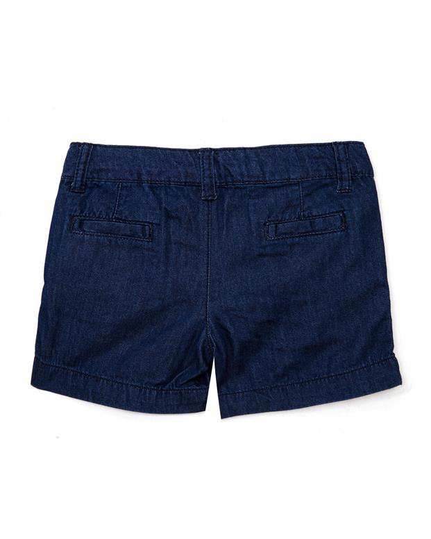 شلوارک نخی دخترانه آبی تیره Joe Fresh