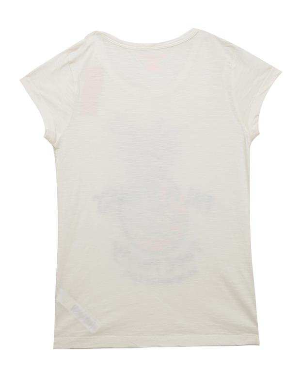 تی شرت چاپی دخترانه آبی شیری Joe Fresh