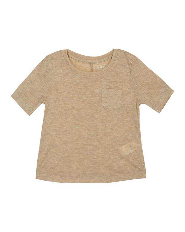 بلوز اکلیلی دخترانه کرم ملانژ Joe Fresh