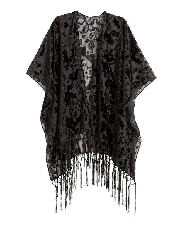 رویه لباس آزتک زنانه مشکی H&M
