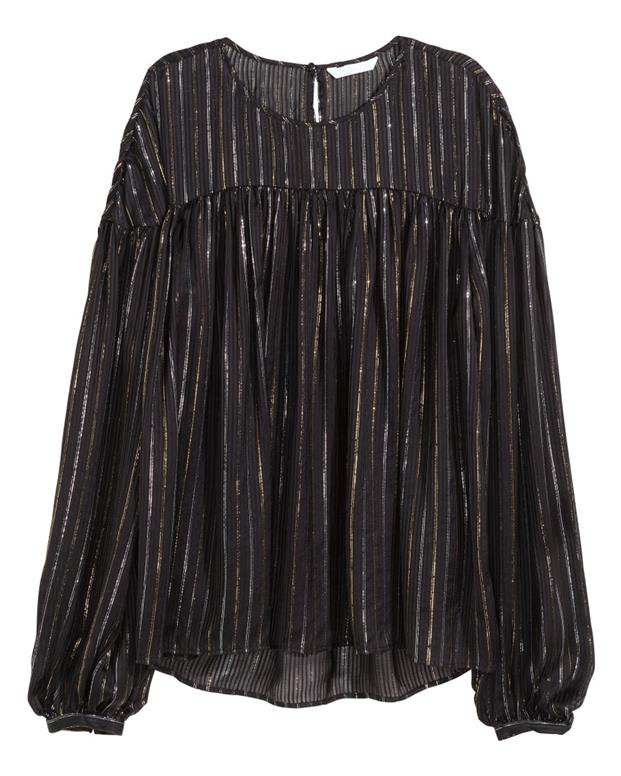 بلوز زنانه مشکی H&M