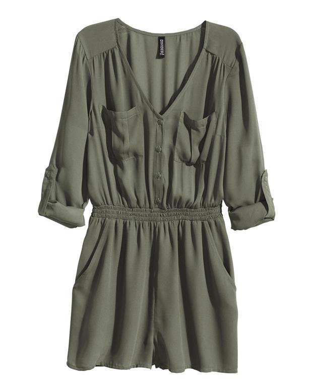 سرهمی زنانه سبز سدری H&M