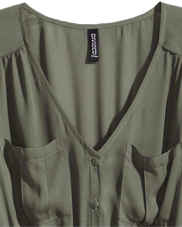 سرهمی زنانه سبز سدری H&M