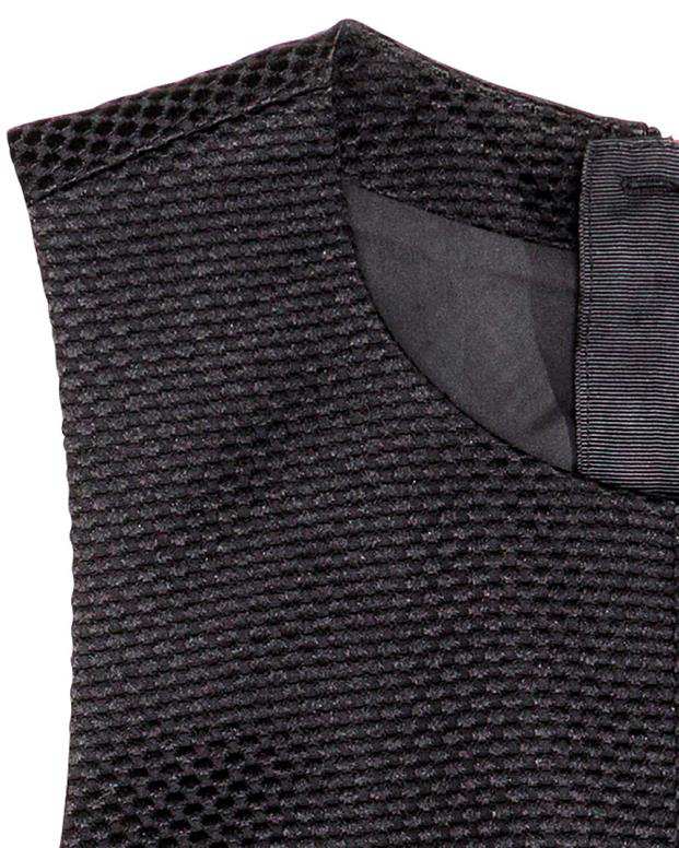 لباس مجلسی چهارخانه زنانه مشکی H&M