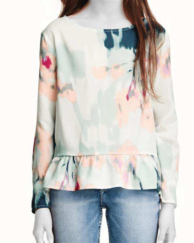 بلوز چند رنگ دخترانه H&M