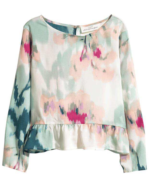 بلوز چند رنگ دخترانه H&M