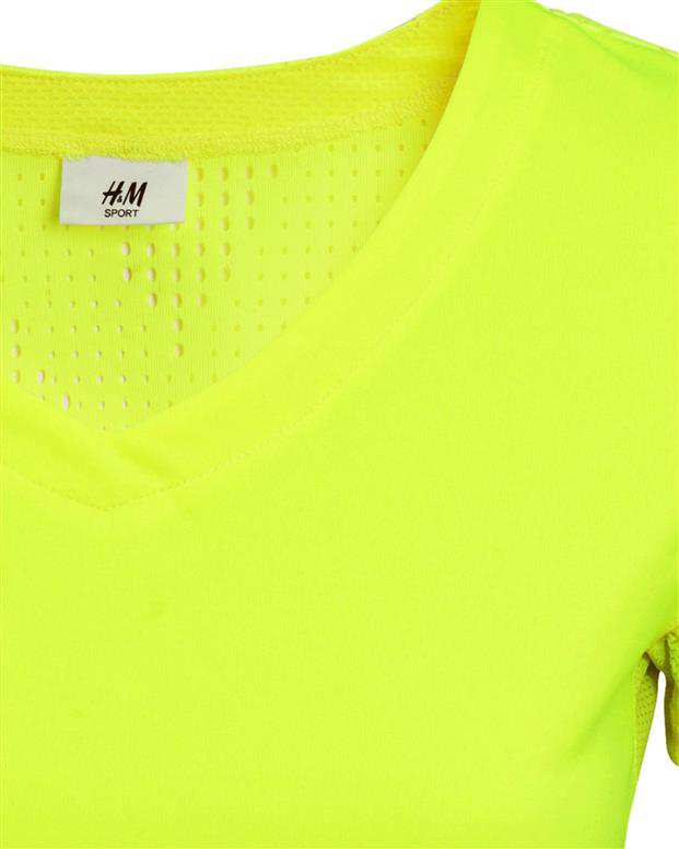 تی‌شرت زنانه سبزفسفری H&M