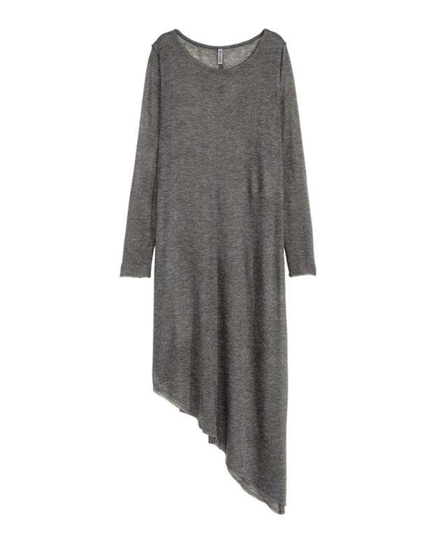 پیراهن زنانه خاکستری H&M