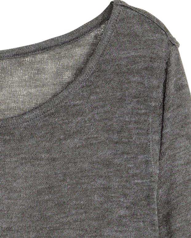 پیراهن زنانه خاکستری H&M
