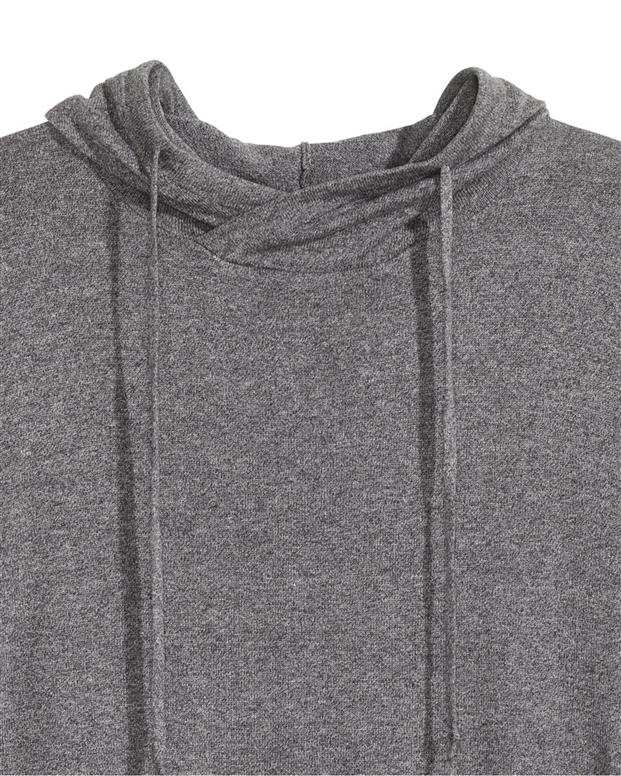 سویشرت کلاه‌دار مردانه خاکستری H&M