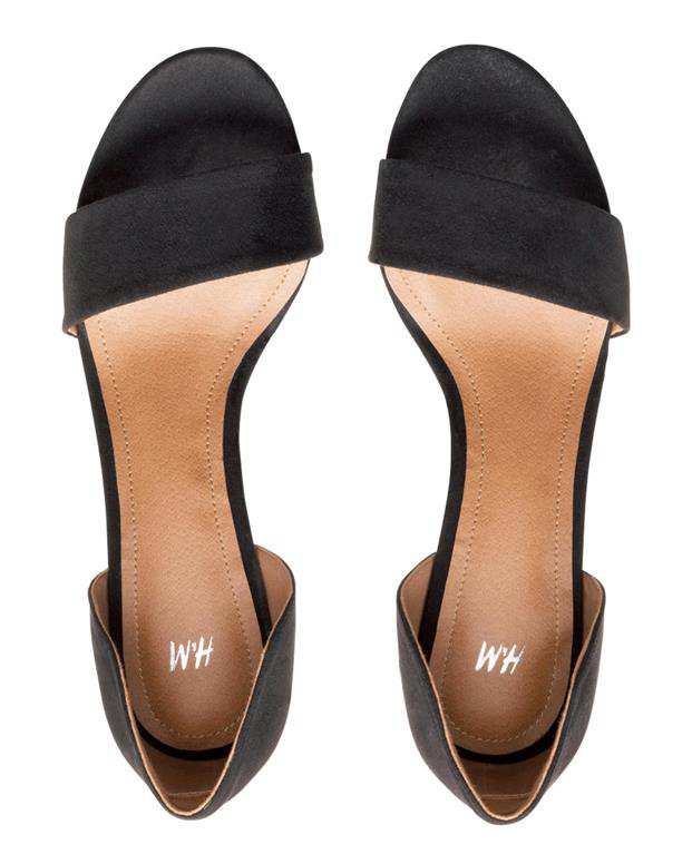 کفش زنانه پاشنه بلند مشکی H&M