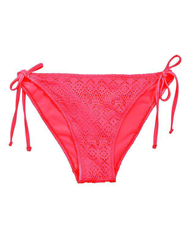 مایو پایین‌تنه زنانه صورتی نئونی H&M