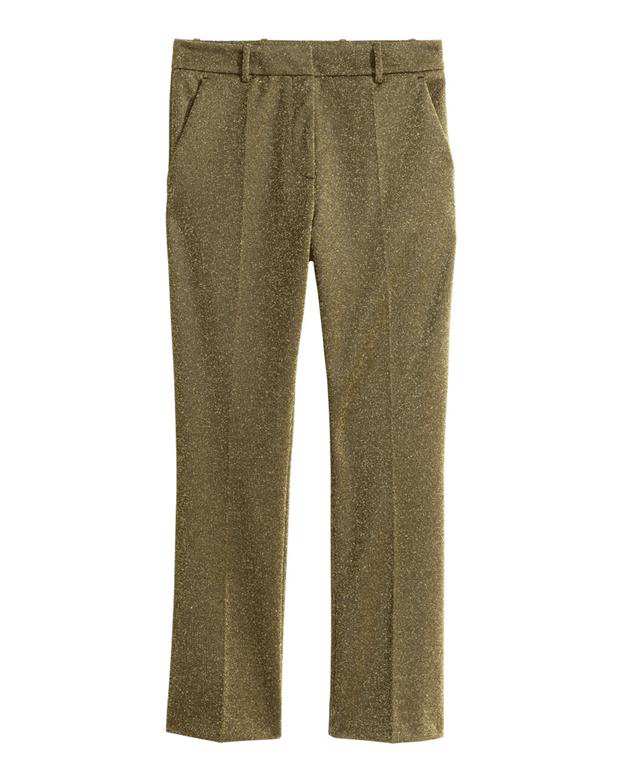 شلوار لمه زنانه طلایی H&M