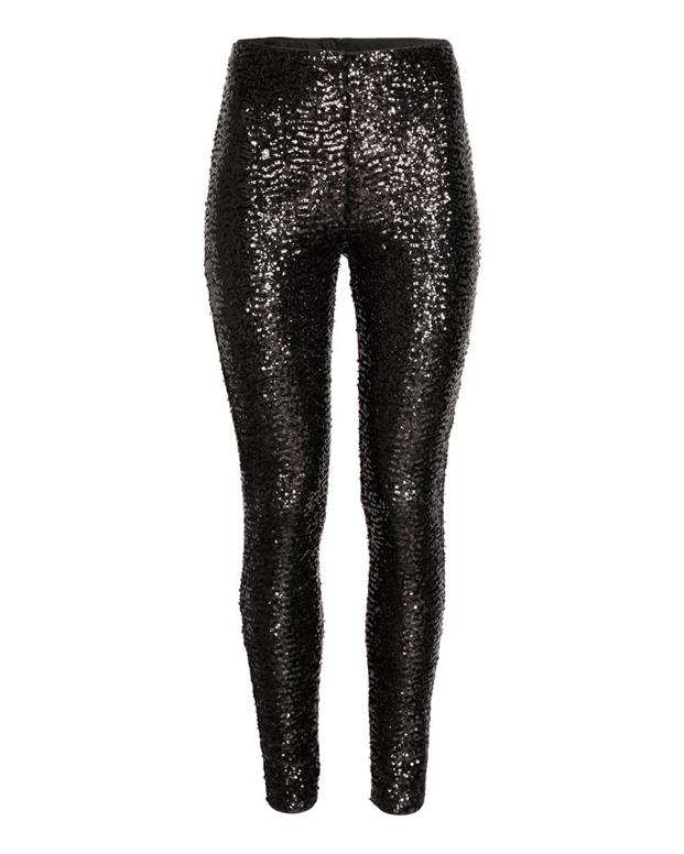 لگینگ پولکی زنانه مشکی H&M