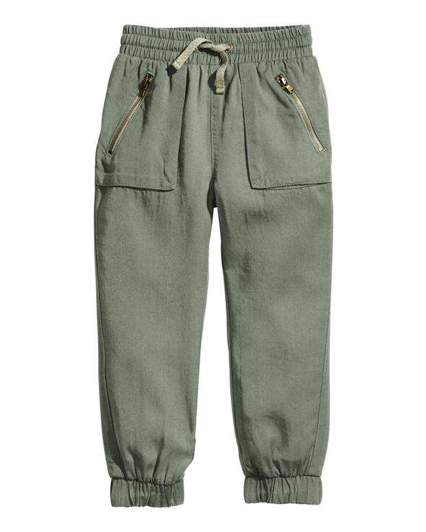 شلوار دخترانه سبز H&M