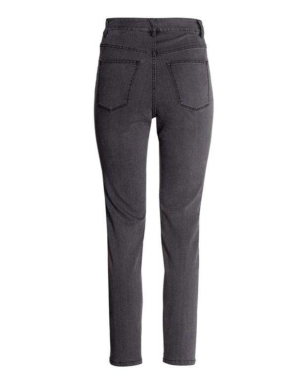 شلوار جین زنانه خاکستری H&M