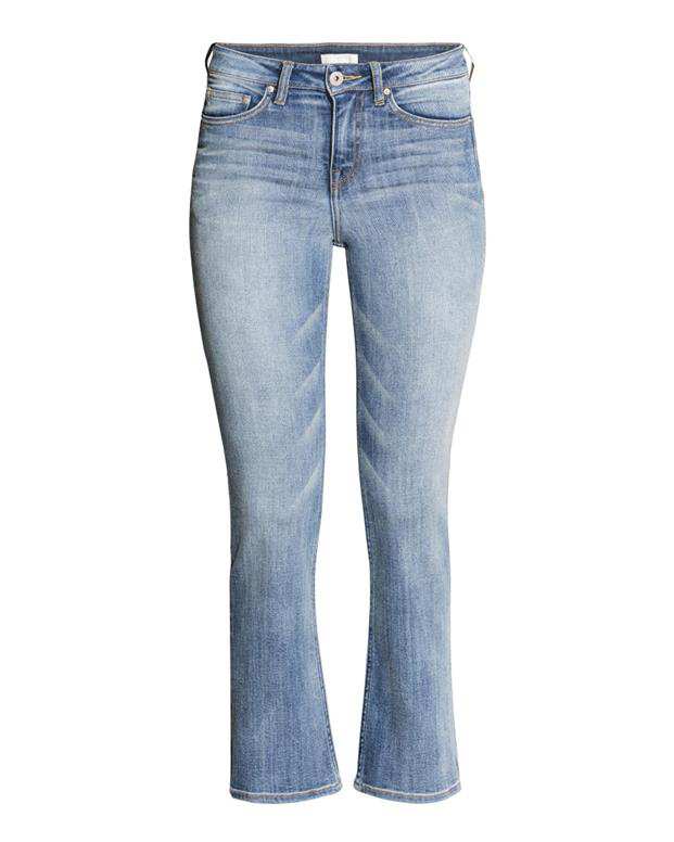 شلوار جین زنانه آبی H&M